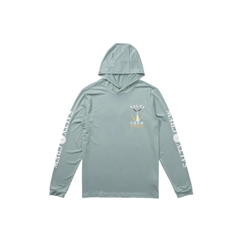 TAILED HOODED SUNSHIRT|mackerel|S|M|L|XL