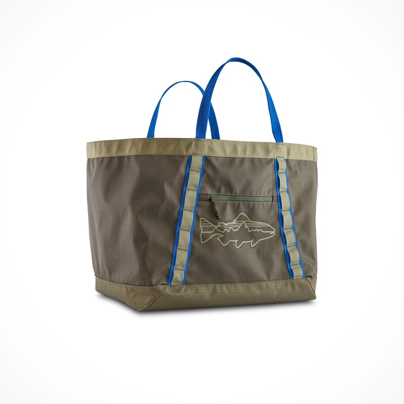 Black Hole Tote 61L|Basin Green|Black