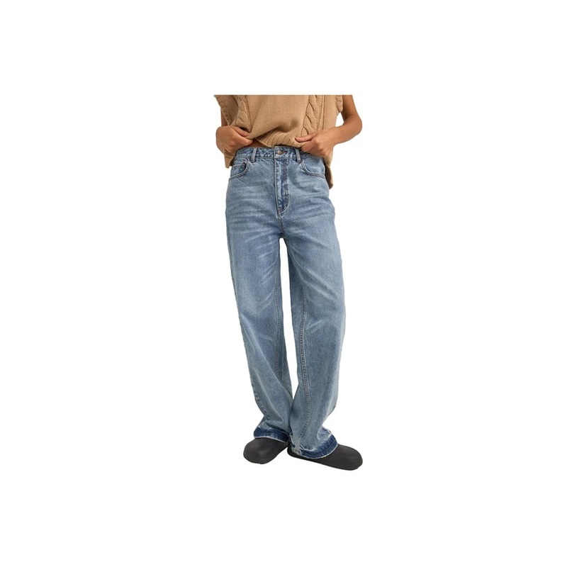 BEYOND RELAXED LEG JEANS|washed blue|8|10|12|14|16