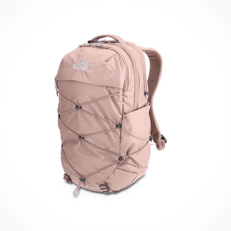 Women’s Borealis Luxe|Pink Moss/Silver Metallic|TNF Black/Burnt Coral Metallic-NPF