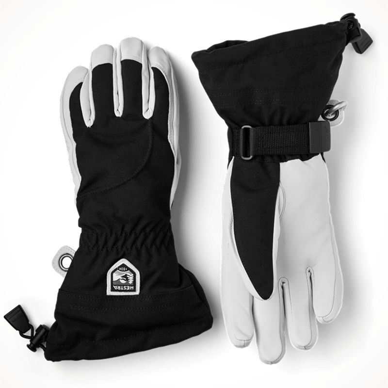 Heli Ski Glove  Women’s|Black/Offwhite|Misty Grey/Off White|5|6|7|8|9