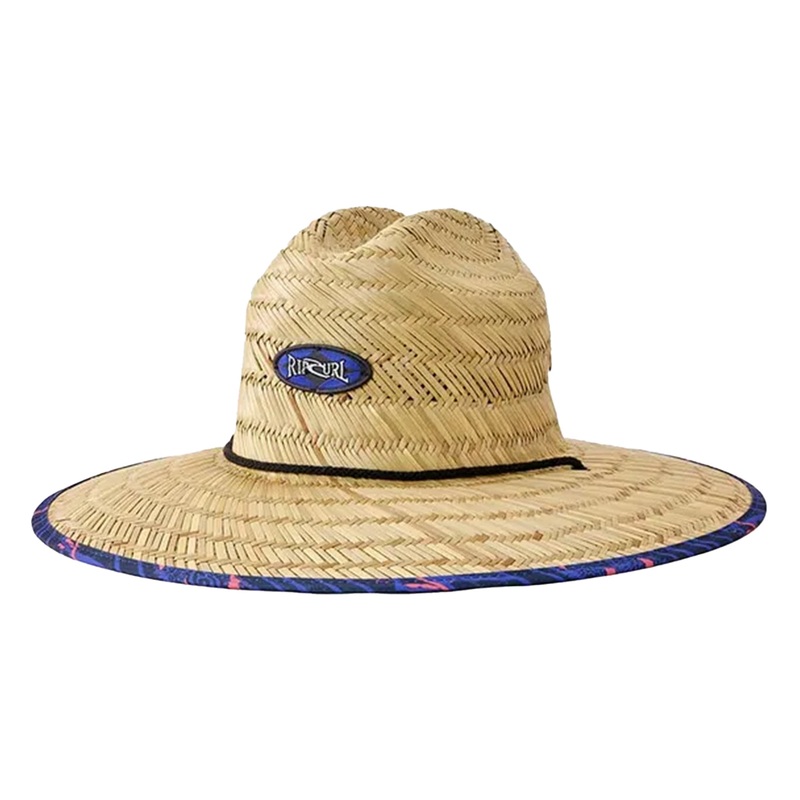 FUN TIMES STRAW HAT|navy|yellow|gold|L-XL|s/m