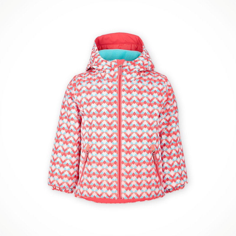 Ashor Jacket  Girls’|Graphic Heart|Skiflake-Multi|2|3|4|5|6