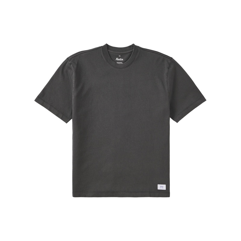 BOX FIT HERITAGE TEE|rain drum pigment dye|black wash pigment dye|black wash|pelican pigment dye|M|L|XL|S|XXL
