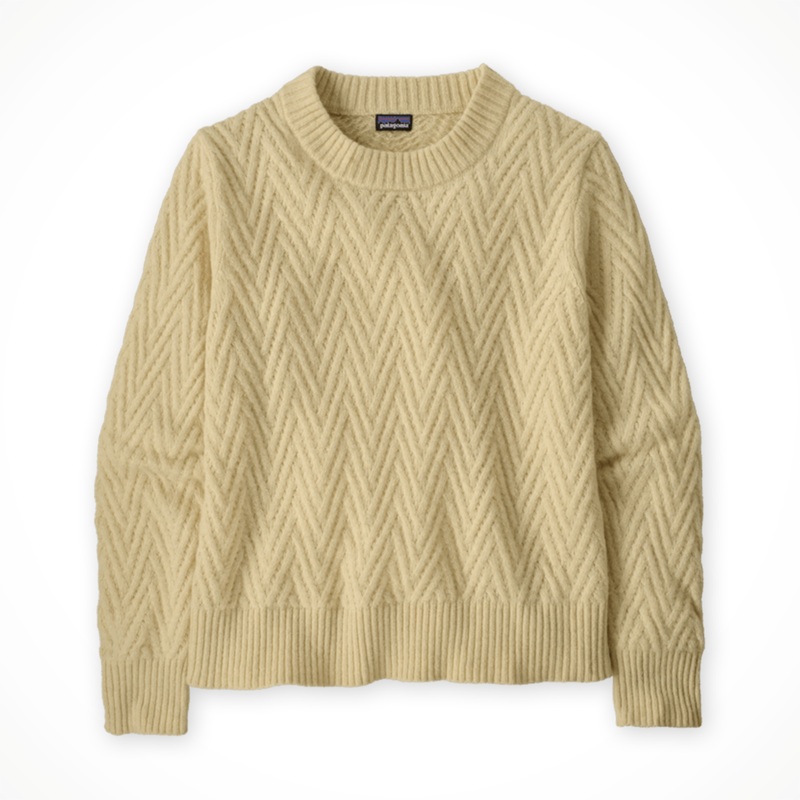 Recycled Wool-Blend Crewneck Sweater  Women’s