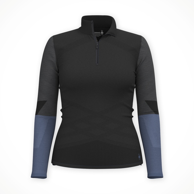 Intraknit Thermal Merino Base Layer Colorblock 1/4 Zip  Women’s