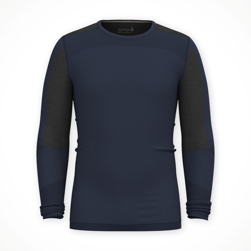 Intraknit Thermal Merino Base Layer Colorblock Crew  Men’s