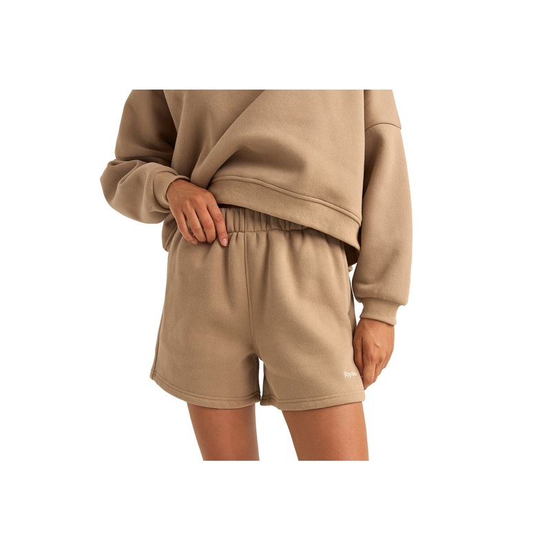 LOGO FLEECE SHORTS|taupe|XS|S|M|L|XL