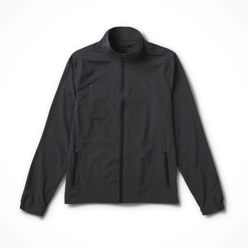 Venture Track Jacket  Men’s|Black Linen Texture|S|M|L|XL|XXL