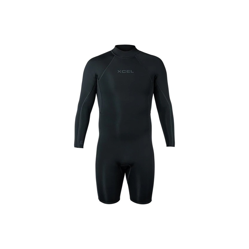 AXIS L/S BACK ZIP SPRING 2MM|black|S|M|L|XL