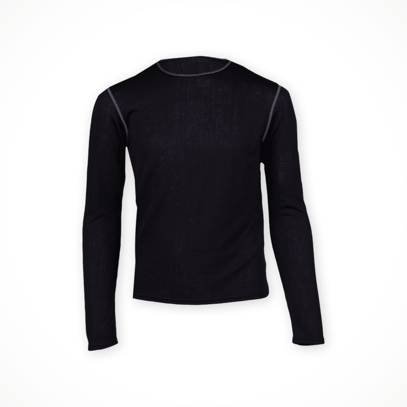 Pepper Bi-Ply Crew  Kids’|Black|XXS|XS|S|M|L|XL