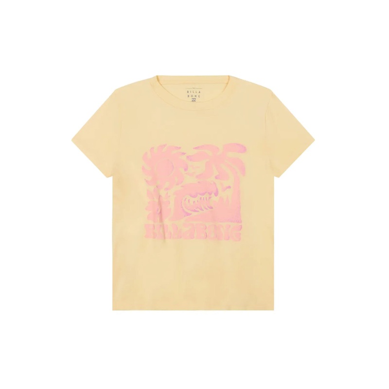 SUNNY CUTOUT TEE – GIRL|yellow|XS|S|M|L