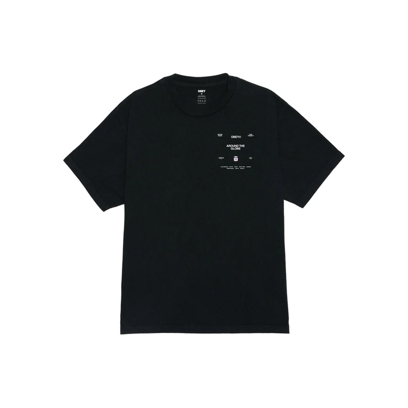 AROUND THE GLOBE PIGMENT HW TEE
