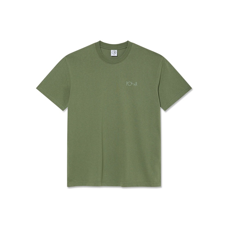 CONTRAST TEE|moss green|M|L|XL