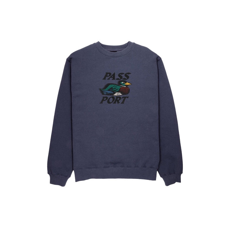 FAST DUCK SWEATER|dusty blue|M|L|XL