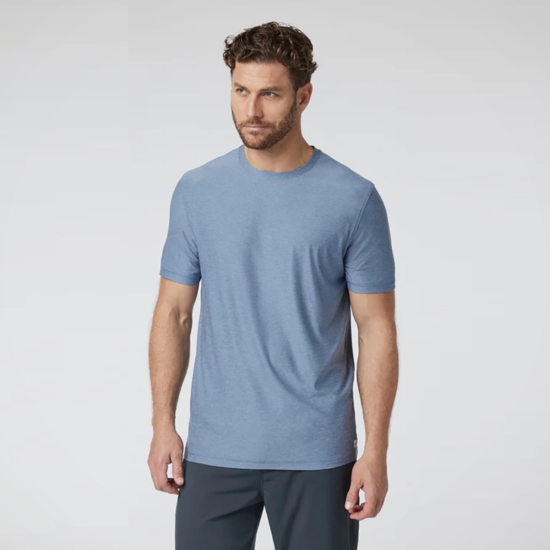 Strato Tech Tee  Men’s|Chambray Heather|S|M|L|XL|XXL