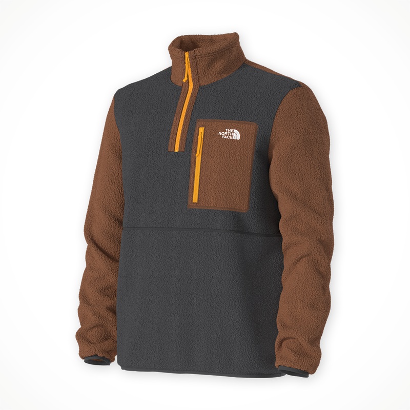 Yumiori  Zip  Men’s|Asphalt Grey/Burnt Umber/Summit Gold|TNF Black/Asphalt Grey/Monument Grey|XS|S|M|L|XL|XXL