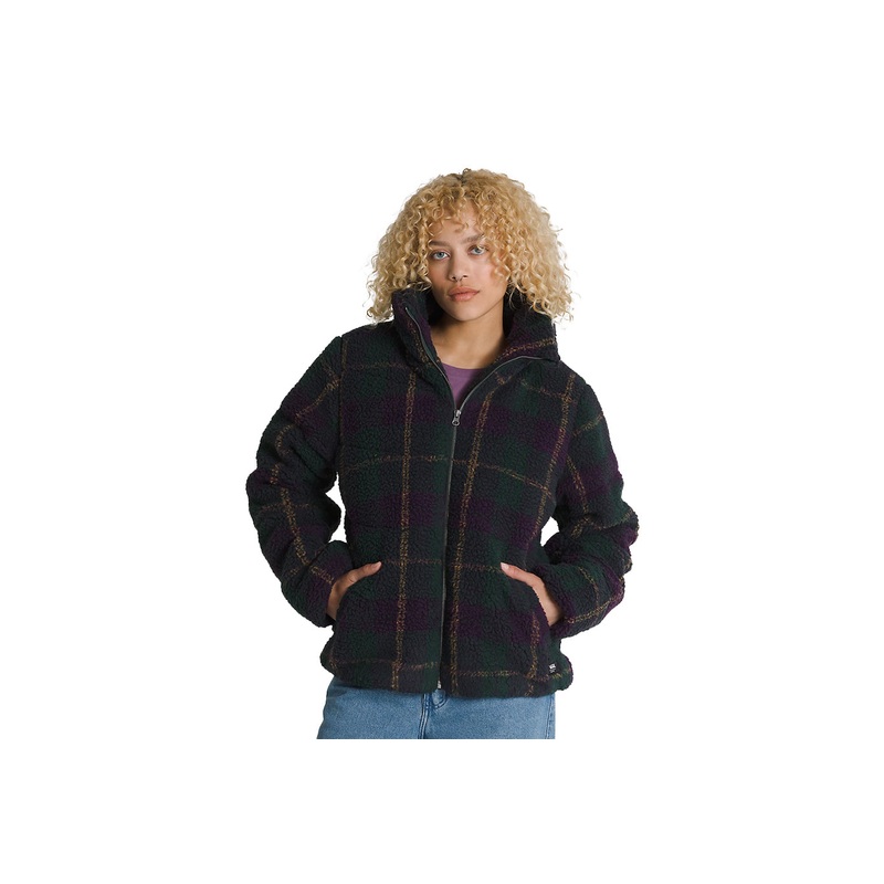 FOUNDRY PLAID HIGH PILE MONT|green gable|XS|S|M|L|XL