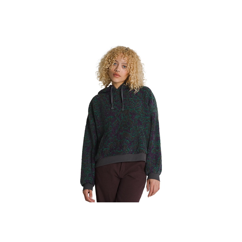 COLLET BOUCLE LOOSE HOODIE|asphalt|S|M|L