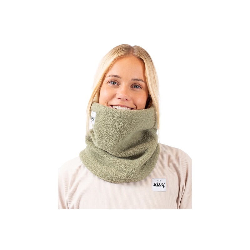 ADJUSTABLE SHERPA NECKWARMER|faded cloud|faded oak|wine|forest green|cheetah|faded coffee|O/S