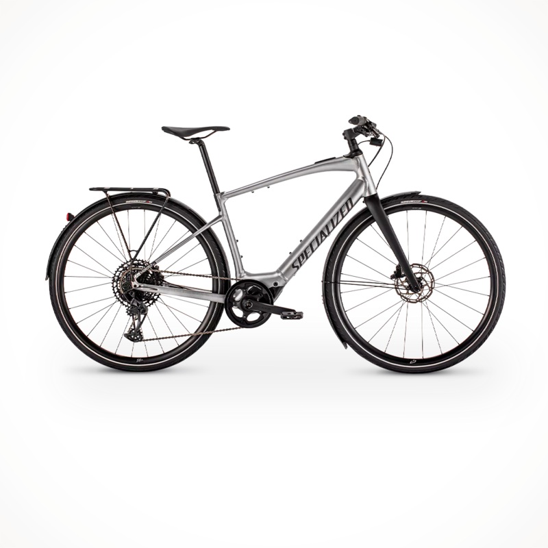 Turbo Vado SL 5.0 EQ|Brushed Aluminum/Black Reflective|M