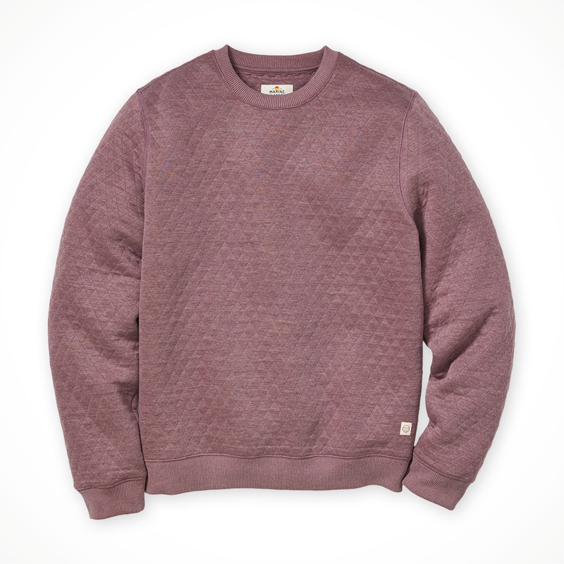 Corbet Quilted Crewneck  Men’s