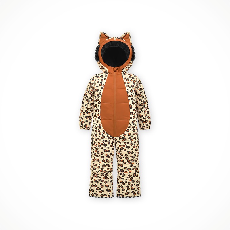 Cheetado Snowsuit  Kids’|Brown|XS|S|M
