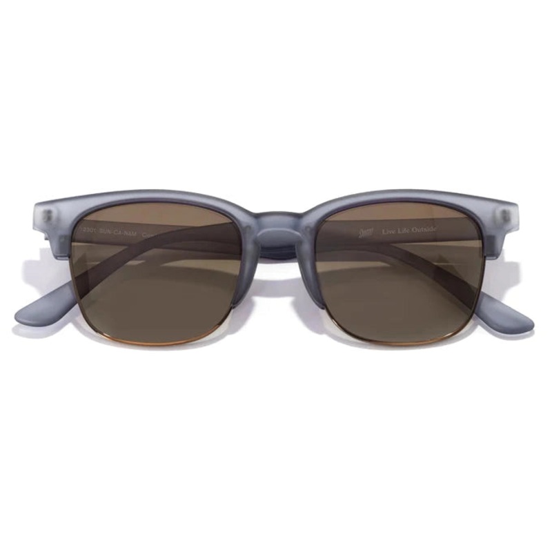 Cambria Sunglasses|Navy Amber|Whiskey Tortoise Slate