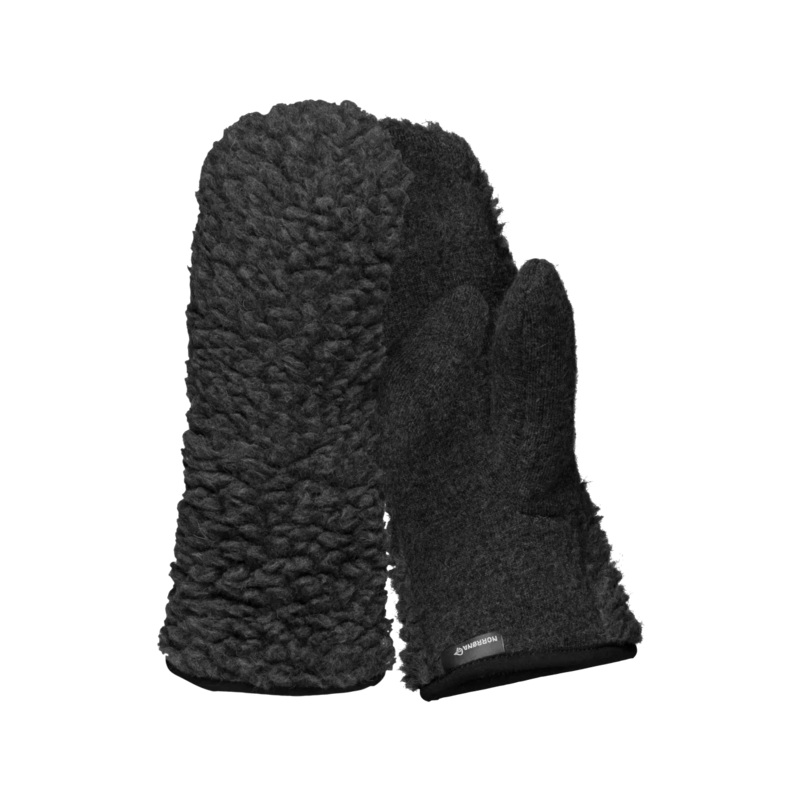 /29 Wool Pile Liner Mittens|Caviar|XSmall|Small|Medium|Large|XLarge