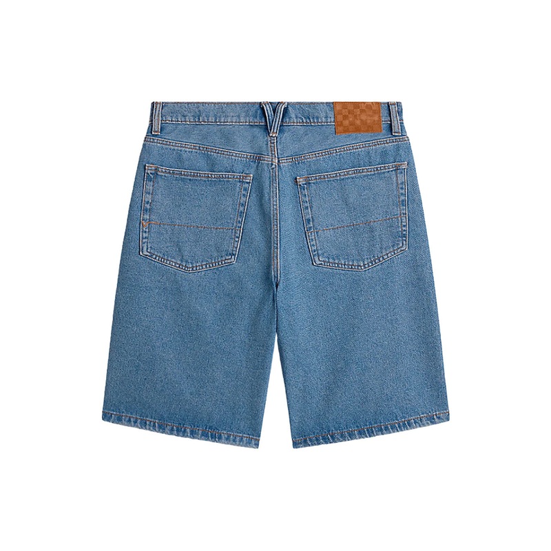 CHECK-5 BAGGY DENIM SHORT|stonewash/bl|28|29|25|26|27|24