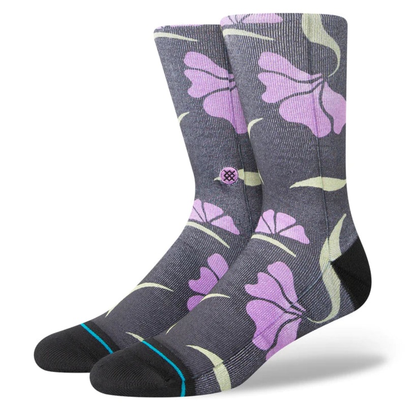 Forya Crew Sock|Purple|Small|Medium|Large