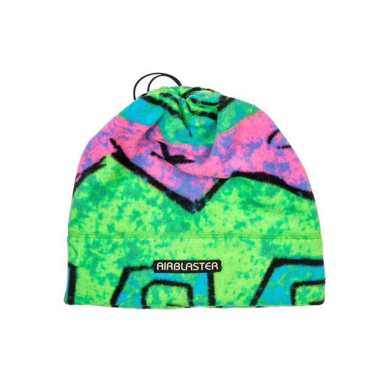 FLEECE GAITER HAT|black|rust daisy|dinoflage xl|hot wave|O/S