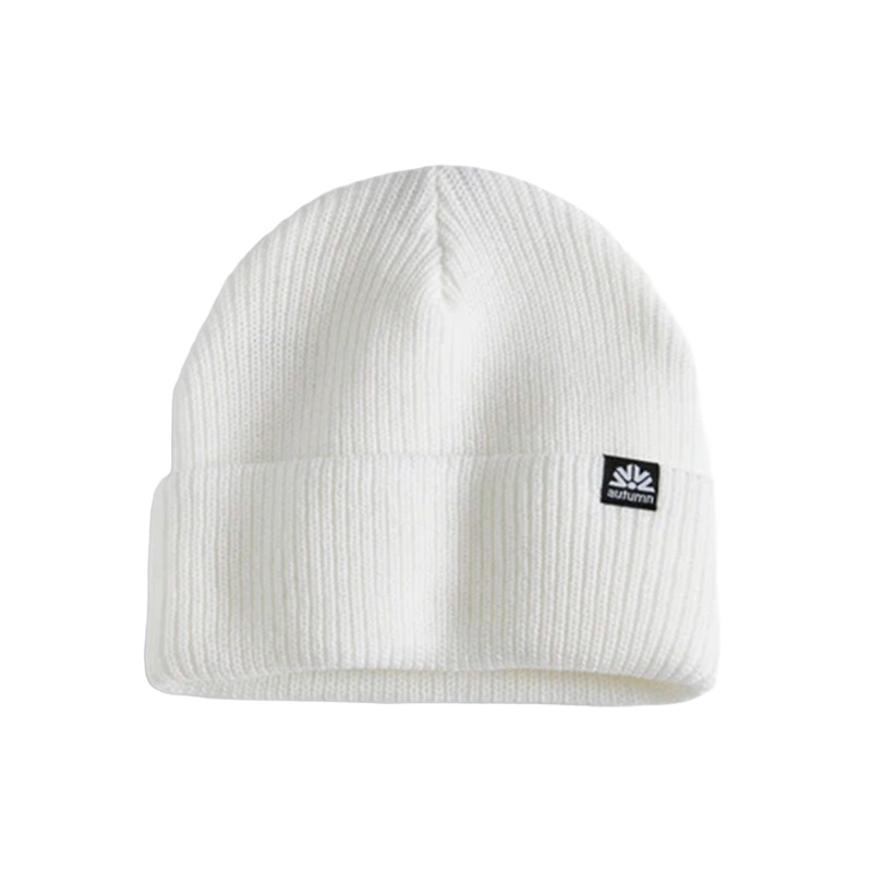 SIMPLE BEANIE|brown|white|stone grey|quiet green|O/S