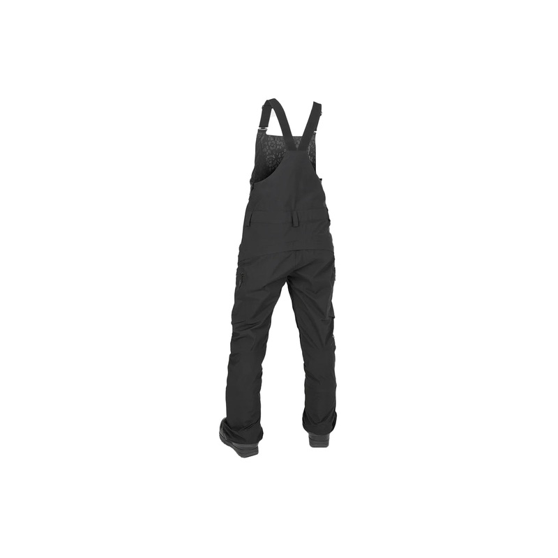 ELM STRETCH GORE BIB OVERALL|black|scarab|S|M|L