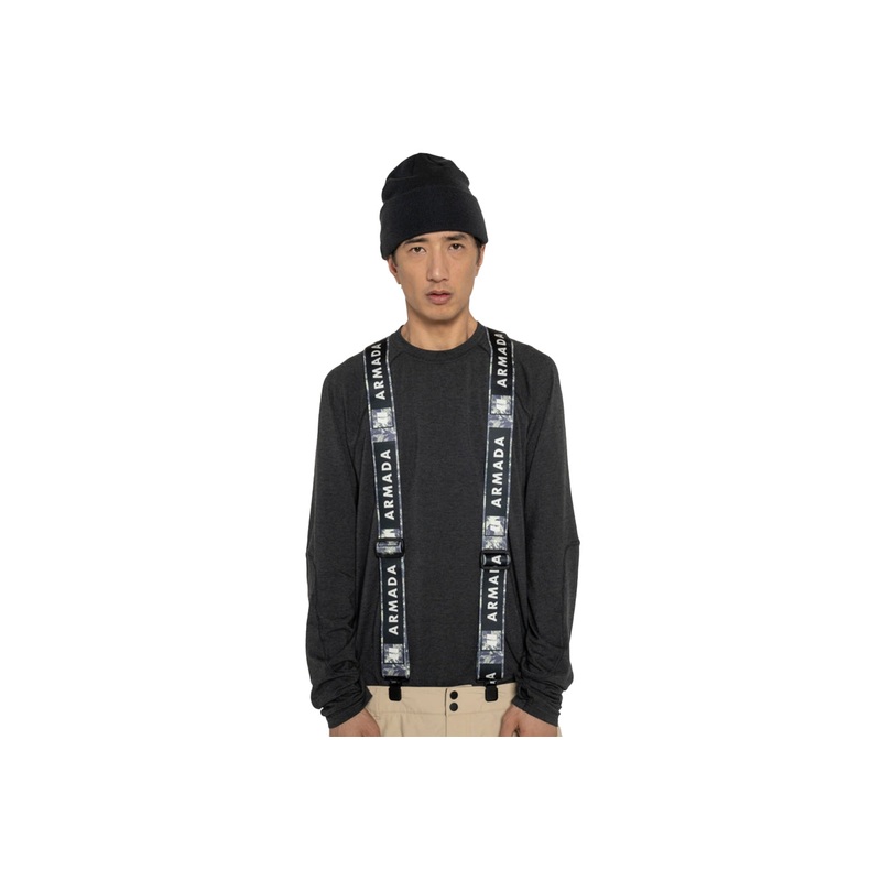STAGE SUSPENDERS|black/white|floral camo/black|O/S