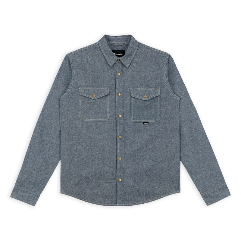 Men’s Chambray Shirt|Blue Chambray|Small|Medium|Large|XLarge