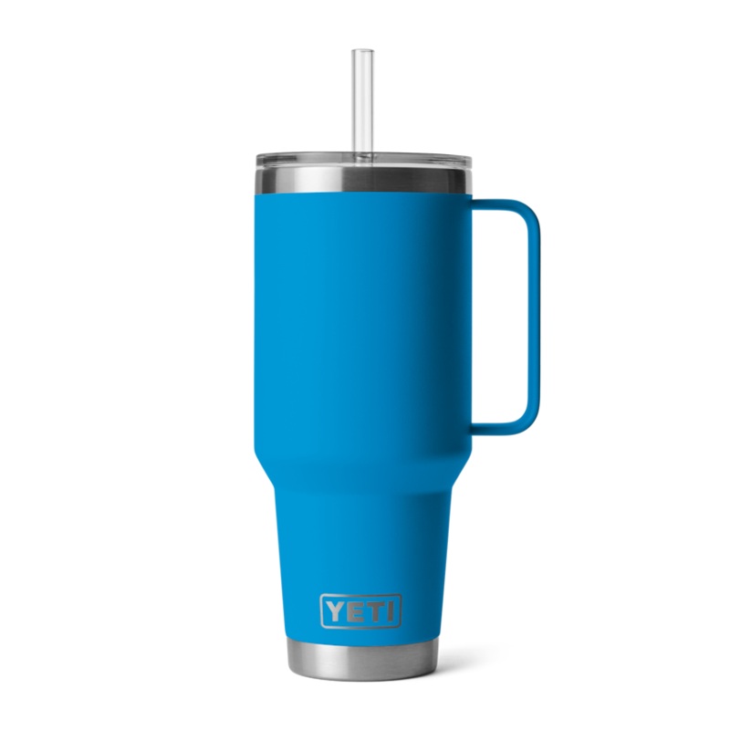 Rambler 42oz Mug w/ Straw Lid|Big Wave Blue|Agave Teal|King Crab Orange