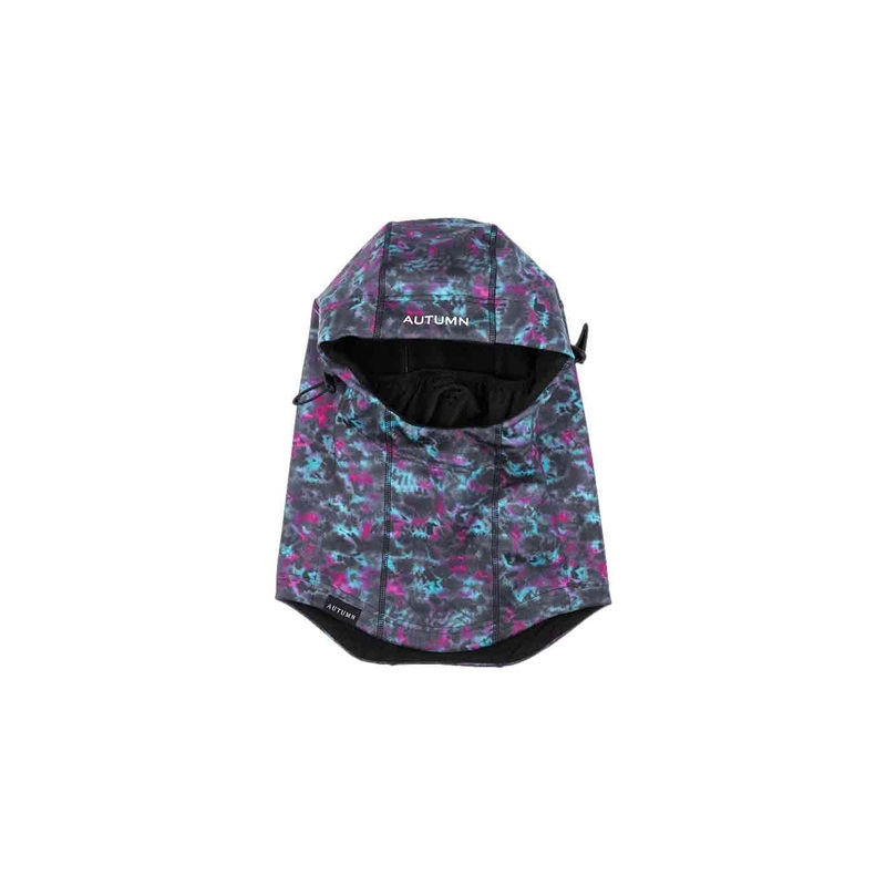 BONDED HOOD|tie dye|rain camo|blanket|S/O