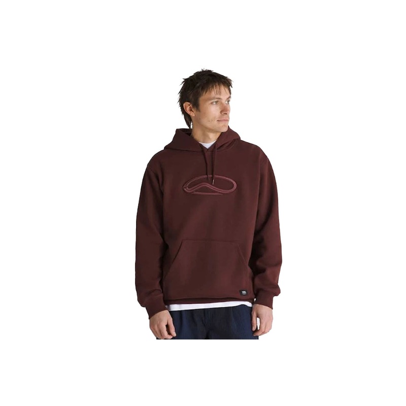 OVAL LOOSE FLEECE PO|bitter chocolate|M|L|XL|XXL