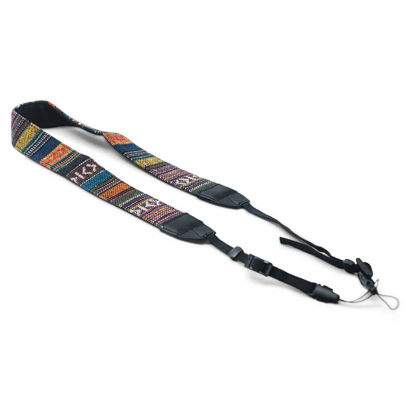 Woven Tapestry Strap|Multicolor|Natural Tone|Midnight