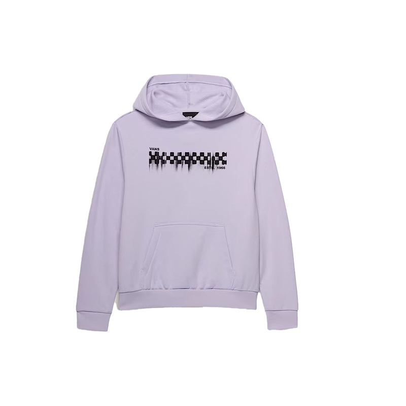 CHECKERED DRIP HOODIE|evening haze|S|M|L