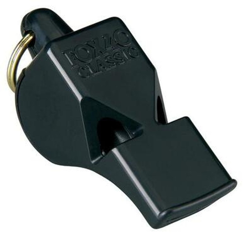 Classic Whistle|Black|Red|Yellow