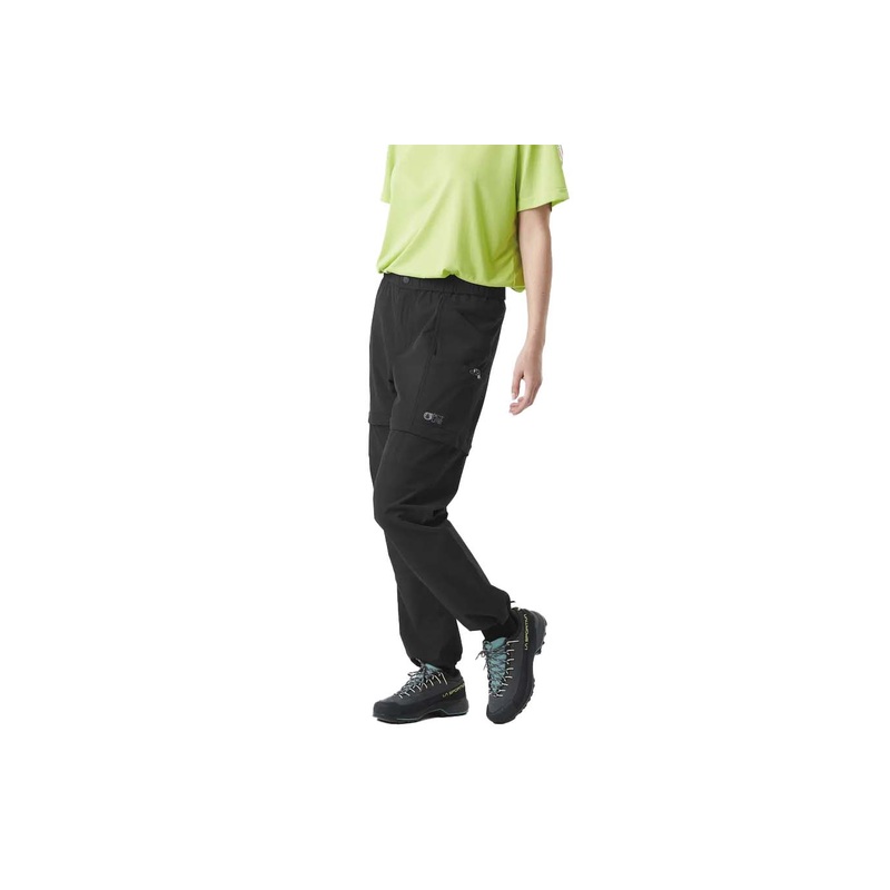 OUTIF W 2IN1 STRETCH PANT|black|M|L