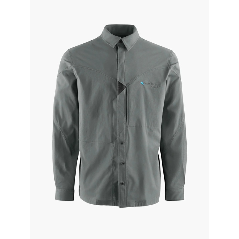 Men’s Garm Long Sleeve Shirt|Teal Grey|Silver Green|Small|Medium|Large|XLarge