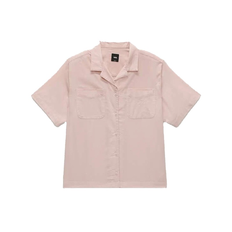 CASSIDY CAMP SHIRT|sepia rose|S|M|L