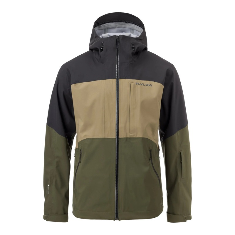 Men’s Malone Jacket|Black / Capers / Evergreen|Small|Medium|Large|XLarge