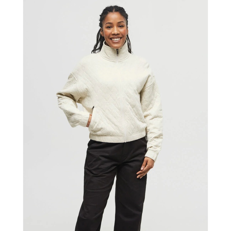 Women’s Quilted Full Zip Fleece