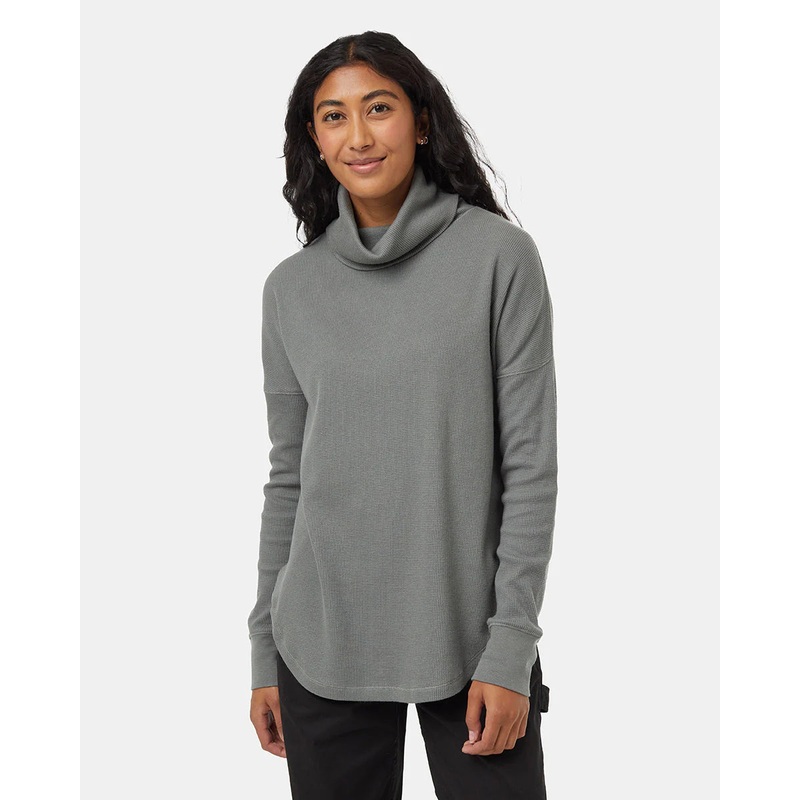 Women’s TreeWaffle Turtleneck Long Sleeve Top