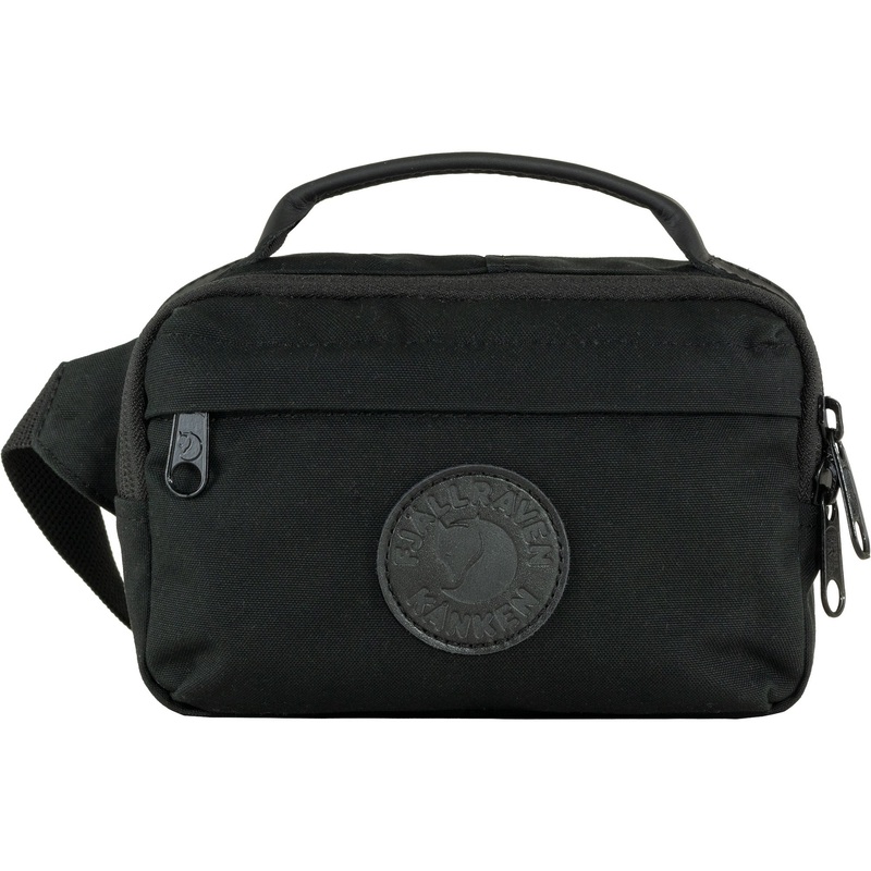 Kanken No. 2 Black Hip Pack|Dark marsh