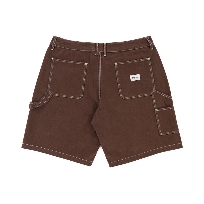 CARPENTER CANVAS SHORT|chocolate|32|30|34